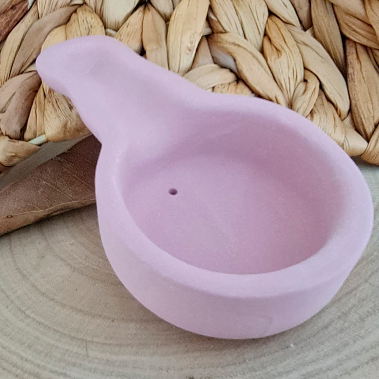 CAZUELA PARA SAHUMAR: (AZUL)