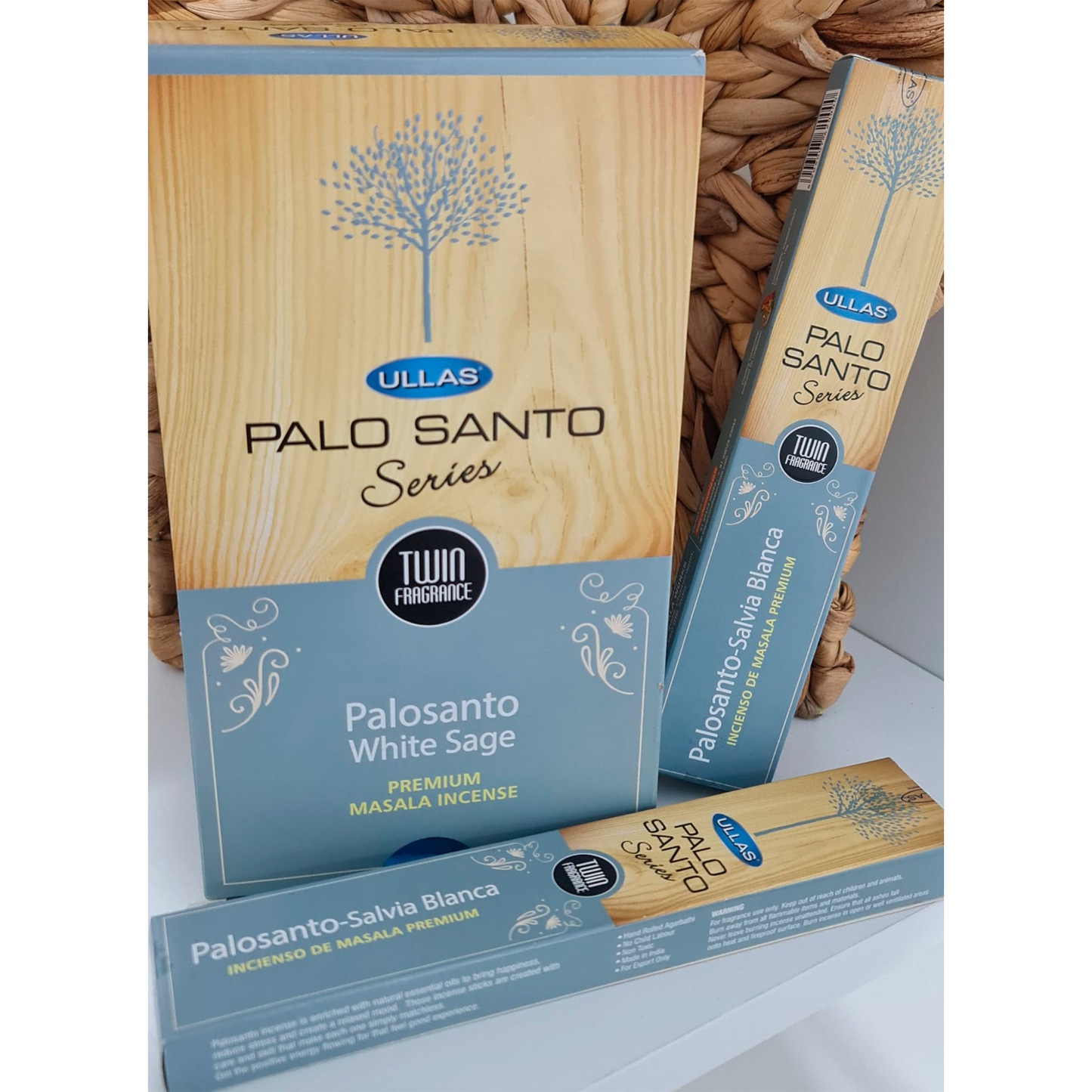 INCIENSO PALO SANTO: CON SALVIA BLANCA