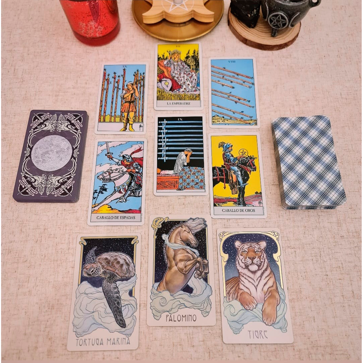 LECTURA EXTENSA DE TAROT + ORÁCULO