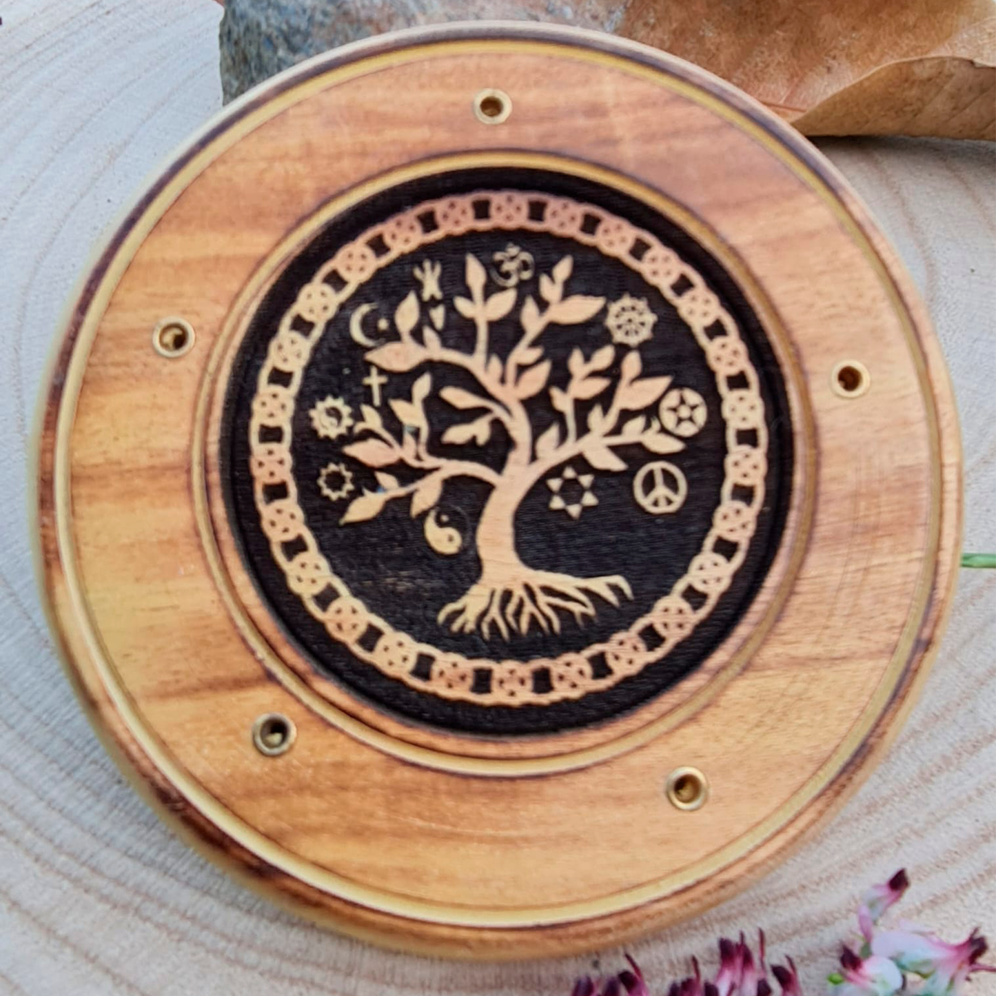 PORTA INCIENSO: REDONDO BUDA