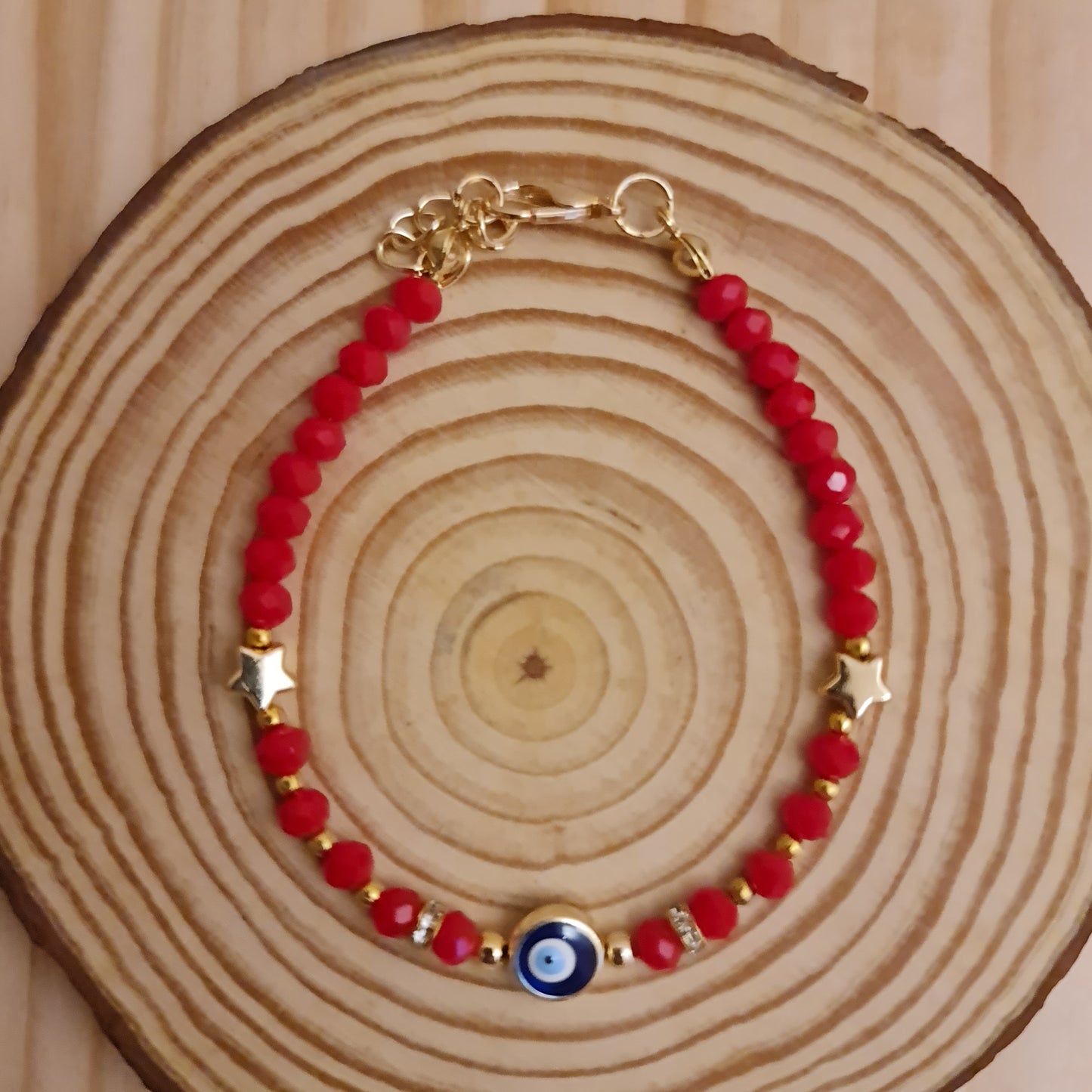 PULSERA ROJA "OJO TURCO"