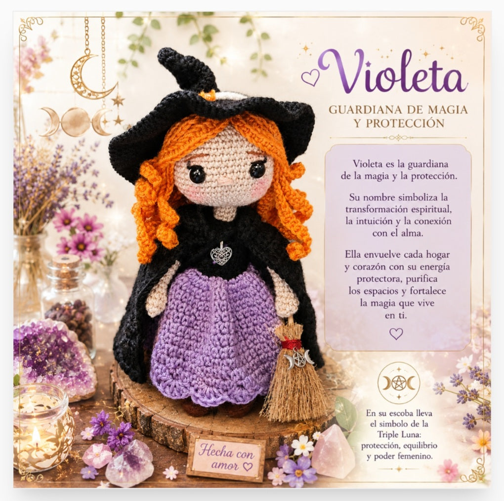 💜VIOLETA💜 GUARDIANA DE MAGIA Y PROTECCIÓN