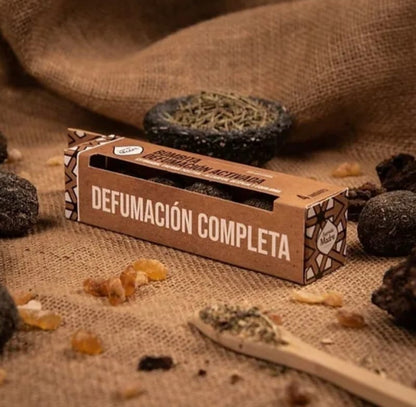 BOMBITAS DEFUMACIÓN ACTIVADA · DEFUMACIÓN COMPLETA