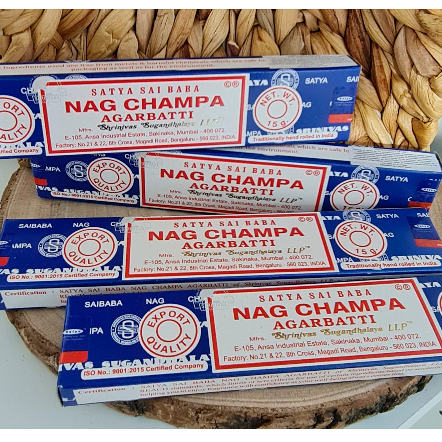 INCIENSO: SATYA NAG CHAMPA