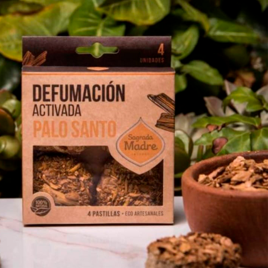 PASTILLAS DEFUMACIÓN ACTIVADA · PALO SANTO