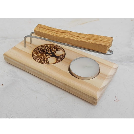 QUEMADOR DE PALO SANTO -KIT COMPLETO-