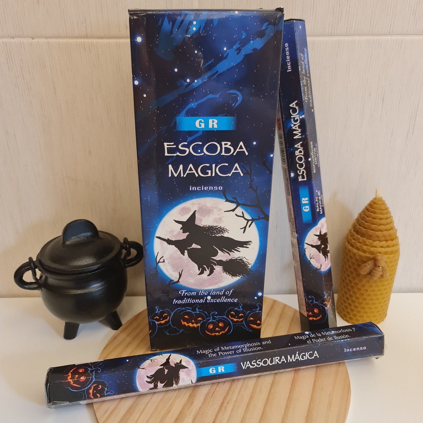 INCIENSO DE BRUJA " ESCOBA MÁGICA "