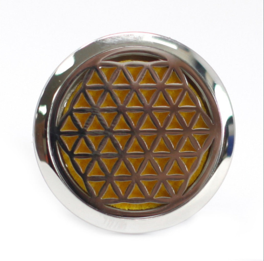 KIT DIFUSOR PARA COCHE -FLOR DE LA VIDA-