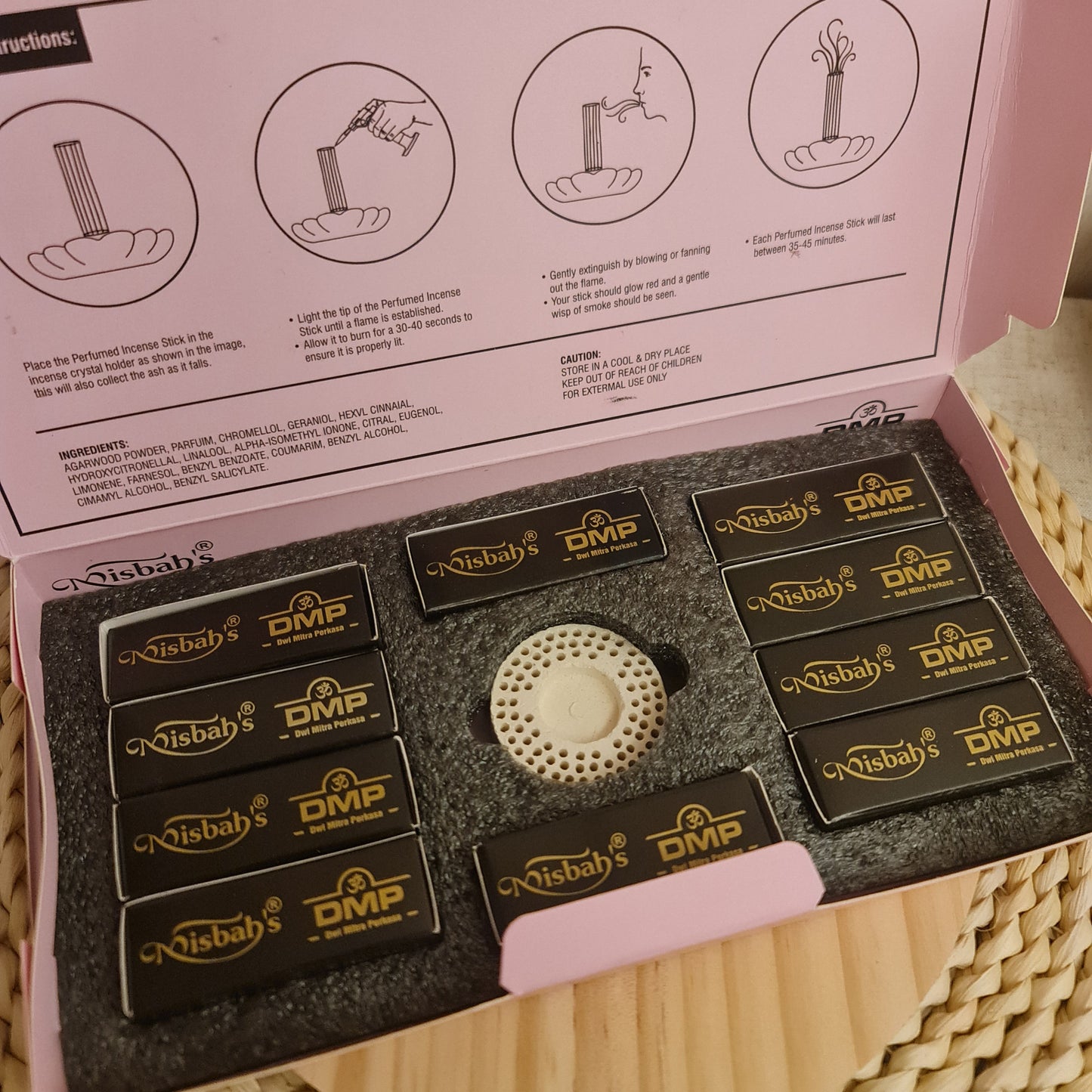 MISBAH- INCIENSO ÁRABE OUDH (ROYAL SULTAN) AROMA