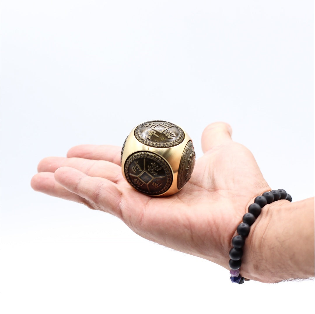 AMULETO -DADO DE LA RIQUEZA -(GRANDE)