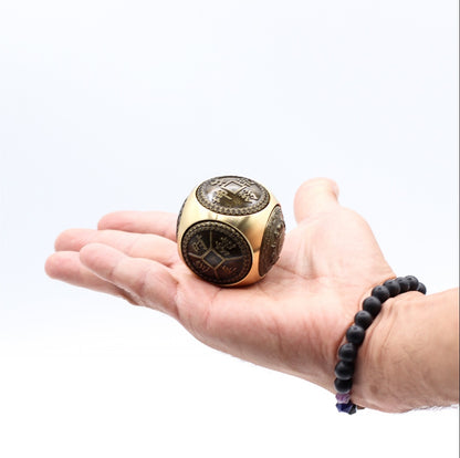 AMULETO -DADO DE LA RIQUEZA -(GRANDE)