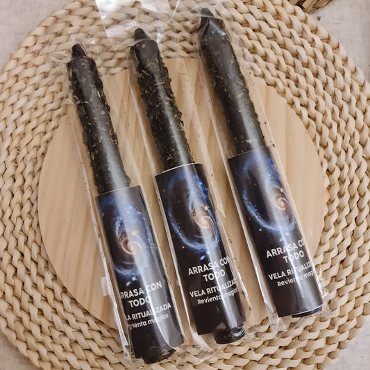 VELA RITUALIZADA "ARRASA CON TODO"