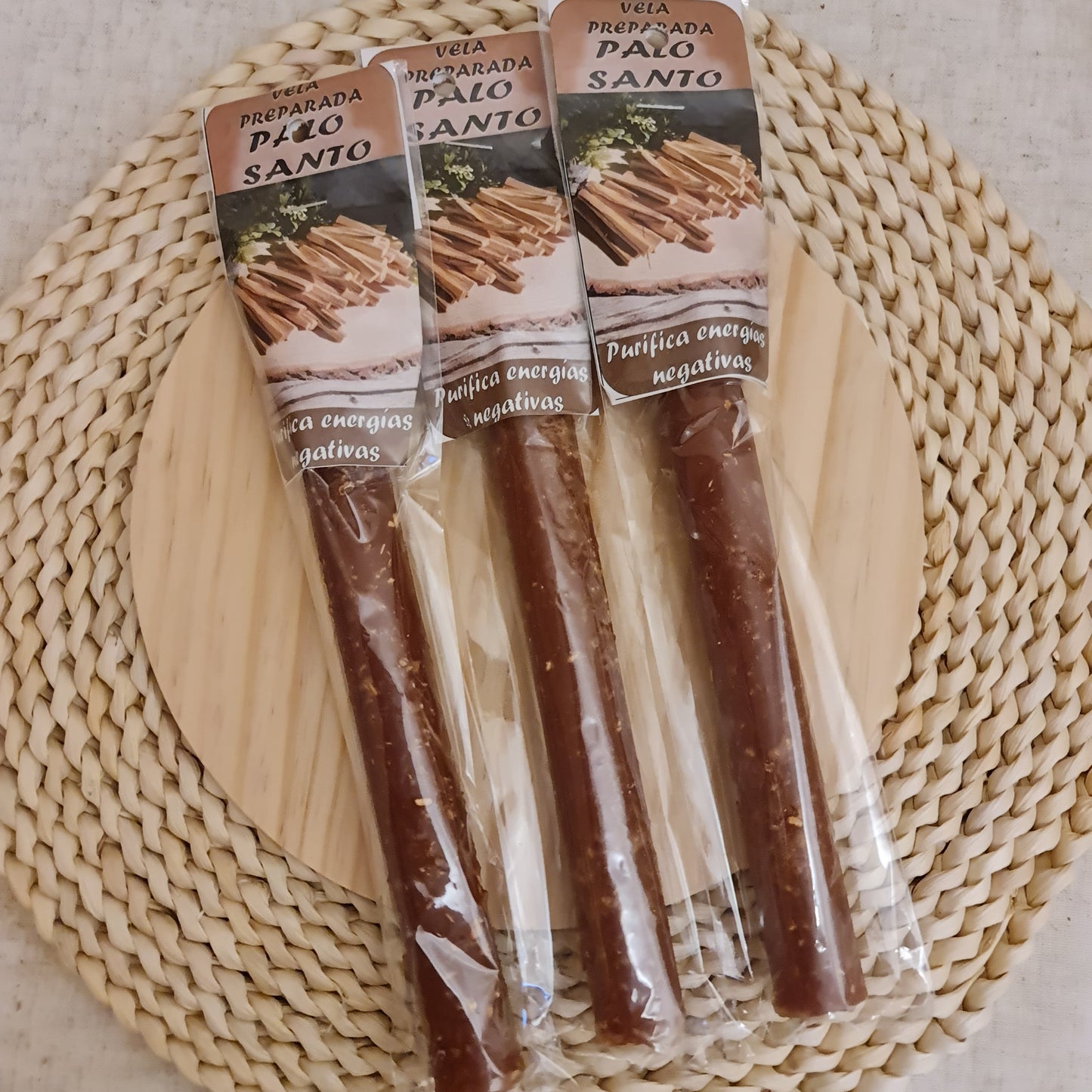 VELA PREPARADA "PALO SANTO"