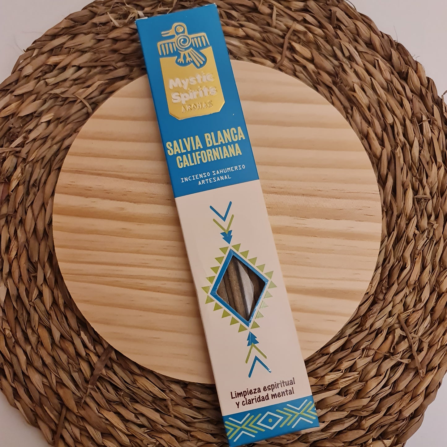 INCIENSO SALVIA BLANCA CALIFORNIANA