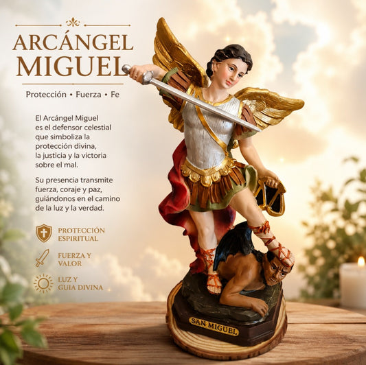 FIGURA "SAN MIGUEL" ARCANGEL PEQUEÑO