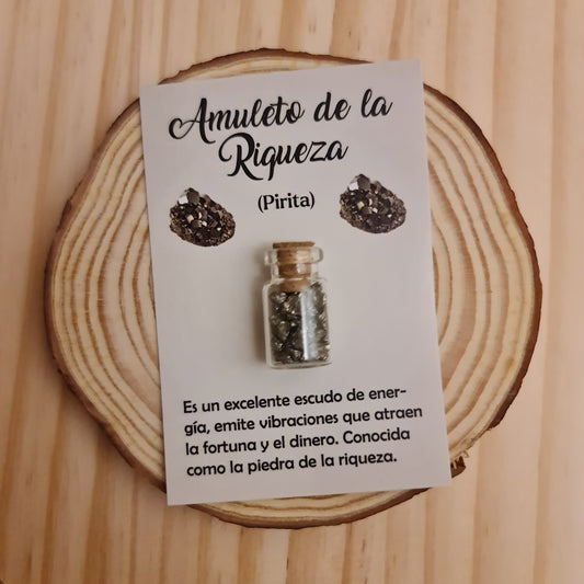 AMULETO DE LA RIQUEZA (PIRITA)